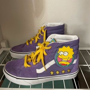 Limited Lisa Simpson Vans high top